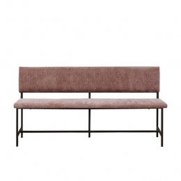 byfonQSpareEetkamerbank-B160cm-Flamingo