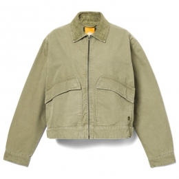 Timberland-WomensStraffordWashedCanvasJacket-VrijetijdsjackmaatLolijfgroen