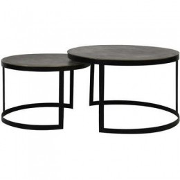 LightlivingSalontafelS262x4176x46cmTRELOantiekbrons-zwart
