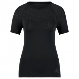 Odlo-WomensBaselayerSSPerformanceLightEco-SynthetischondergoedmaatXLzwart