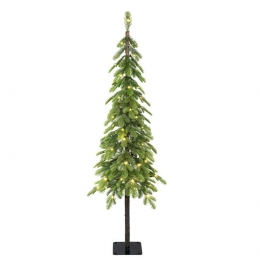 ColwoodWrappedverlichtekunstkerstboom-120cm-Groen-20cm-