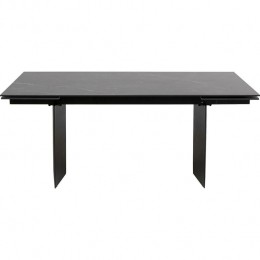 UitschuifbareeettafelNovel180x90cmzwartKareDesign
