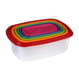 Five-NestbarevershoudbakjesRechthoekig-6formaten