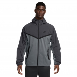 NikeTechSportswearWindrunnerJackDonkergrijsGrijsZwart