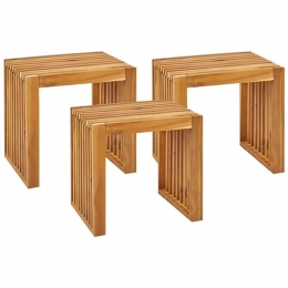 Beliani-BELLANO-Tuinkrukjessetvan3-Lichthout-Acaciahout