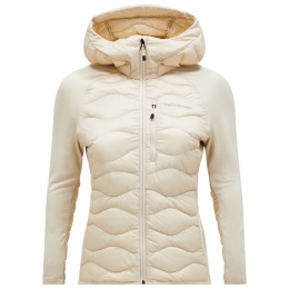 PeakPerformance-WomensHeliumDownHybridHood-DonsjackmaatSbeige