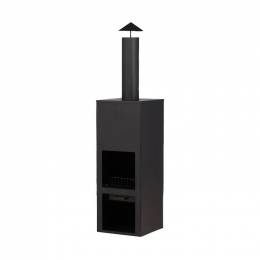 NestoutdoorNiklasmetalentuinhaardzwart-metschoorsteen