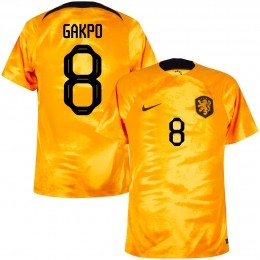 NederlandsElftalShirtThuis2022-2023Gakpo8-S