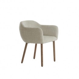 LightlivingEetkamerstoel625x56x765cmBLAINEbeigehoutdonker