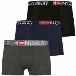 GeographicalNorwayHerenBoxershort3-pakPakket3driekleur