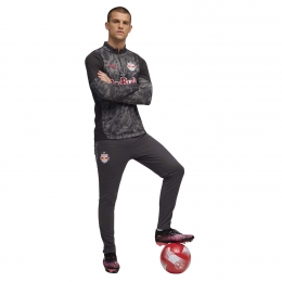 PUMARedBullSalzburgTrainingspak14-Zip2025-2026DonkergrijsZwartRood