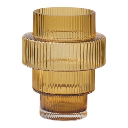 POLSPOTTENStepsWaxinelichthouder-Amber