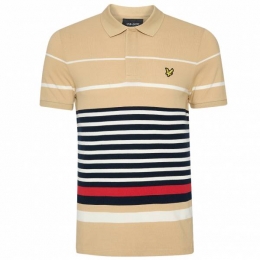 LyleScottBlockStripeHerenPoloshirtSP1355V-W122