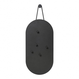 ZoneDenmarkA-BulletinMagneetbord5Magneten-Zwart