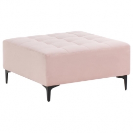 Beliani-ABERDEEN-Ottomaan-Pastelroze-Fluweel