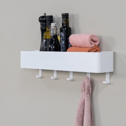 SpinderDesignMulti5WandkapstokH13cm-Wit