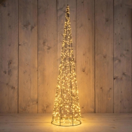 Kegelmetaal600ledip44trafomettimerd25h100cmclassicwarmAnnasCollection-Annascollection