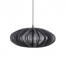 VtwLiving-Sfeervollehanglamp-SlaapkamerLamp-Zwart-60cm