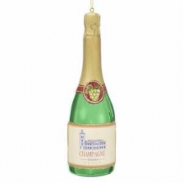 Ornamentglaschampagneflesl15cmKurtSAdler-Kurtsadler