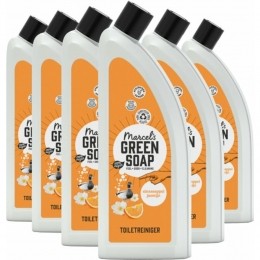 6xMarcelsGreenSoapToiletreinigerSinaasappelJasmijn750ml
