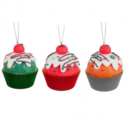 275inchHClayDoughCupCakeOrnaX35x5x10cmkerstornamentKurtSAdler-Kurtsadler