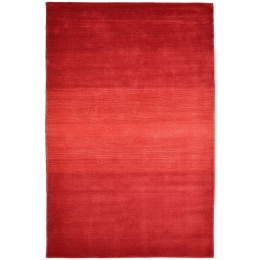 ThekoTapijtmetkleurverloopWoolComfort90x160cm-Rood
