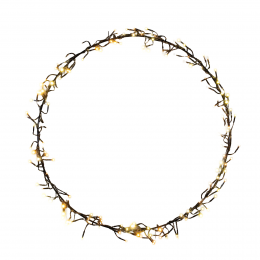 Kranscluster156ledip44trafomettimerendimmerdiameter50cmwarmwitclassicwarmAnnasCollection-Annascollection