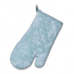 OvenwantOvenhandschoenSetvan4StuksKatoenIJsBlauw31x18