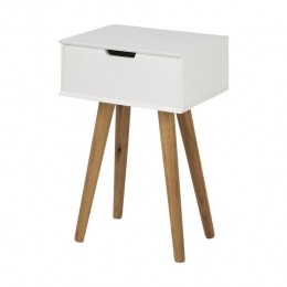 LisommeFabienneHoutenNachtkastemetLade-Wit