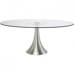 KareDesignGrandePossibilitaOvaleTafelGlas180Cm