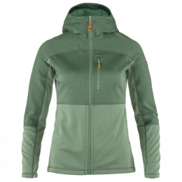 Fjllrven-WomensAbiskoTrailFleece-FleecevestmaatLgroenolijfgroen