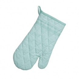 OvenwantOvenhandschoenSetvan4StuksKatoenAquablauwmetStree