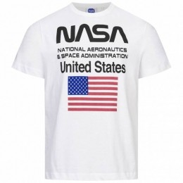 NASAAdministrationUSAHerenT-shirtTMMTS014WHT