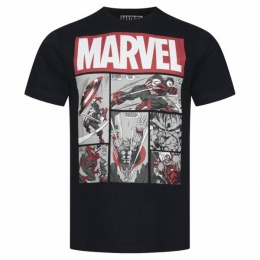 MARVELHeroesComicsHerenT-shirtFBMTS301BLK