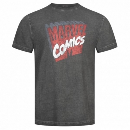 MARVELRetro3DComicsHerenT-shirtFBMTS716VBL