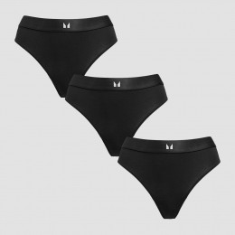 MPWomensMidRiseBikiniBrief3Pack-Black-S