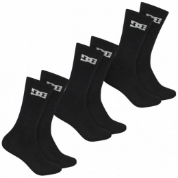 DCShoesSportCrewUnisexSokken3paarzwartDC-02BEMANNING
