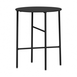 LisommeMilametalentuinbijzettafelzwart-40cm