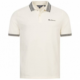 BENSHERMANMonoCollarInterestHerenPoloshirt1012639-IVOOR