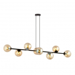 ZwartehanglampeettafelValentino8-lichtsNADUVICollection