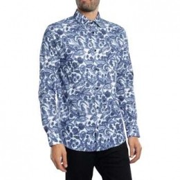 OverhemdLangeMouwTedBakerPalsleyNormaalShirt