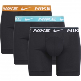 NikeDri-FITUltraComfortBoxershortBrief3-PackZwartTurquoiseGoud