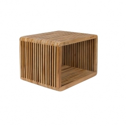 HousecraftLivingDjiaKastjeNachtkastjeTeakHoutKlein-Bruin