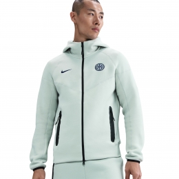 NikeInterMilanTechFleeceVest2025-2026LichtgrijsDonkerblauw