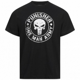 ThePunisherOneManArmyHerenT-shirtFBMTS666BLK
