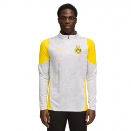 PUMABorussiaDortmundTrainingstrui14-Zip2025-2026ZilverGeel
