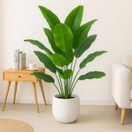 OutletZStrelitziabladeren70cm24bladerenopsteker-WarentuinCollection