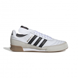 adidasMundialGoalZaalvoetbalschoenenINWitZwartGoud