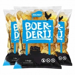 3xBoerderijChipsZeezout190gr