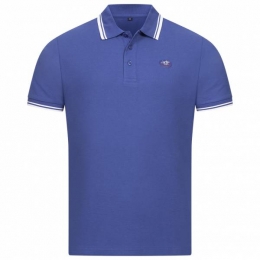 EUROPEANPOLOCHAMPHerenPoloshirtEPCPOLOS-BLAUW